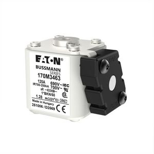 Zekering h. snelheid 125A AC 690V 200kA compact 1 45x VVE=6