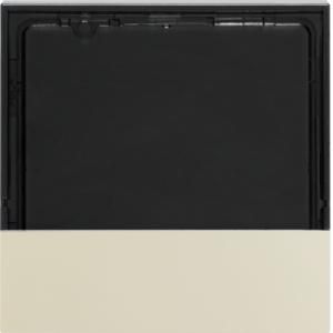 Afdekraam voor KNX therm. berker S/B wit glans