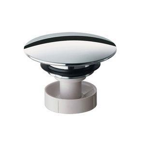 Losse messing plug met up&down sluitmechanisme 64mm RVS