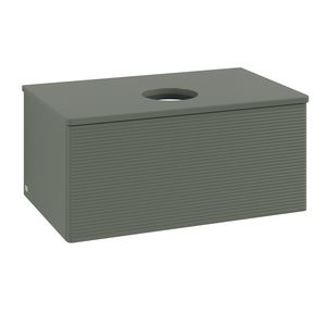 Wastafelonderkast Antao 800x360x500mm L.Green Matt Lacquer K30110HL