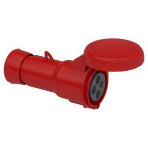 Koppelcontactstop FAST 3P+A 32A 380-415V AC 3h IP6 PratiKa
