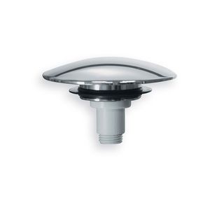 Losse plug met Up&Down sluitmechanisme / 72 mm / chroom