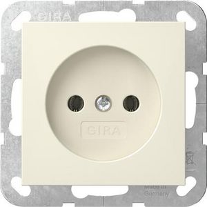 wandcontactdoos zonder RA 2-p System 55 cr.wit