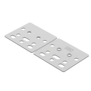 Afstandsplaat dakhaak 183x80x4 Polyethyleen Lichtgrij VVE=20