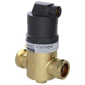 Luchtafscheider POWERVENT-INLINE-LT DN25 28mm knel max 6bar