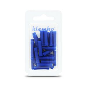 Blister a 25st. geisoleerde stootverbinder 1,5-2,5mm² PVC