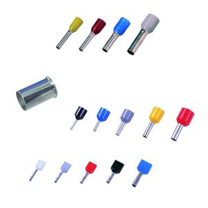 Adereindhuls geisol. DIN 0,34mm²,6mm L roze ZK500 VVE=500