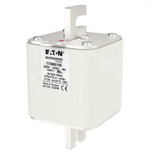 Zekering hoge snelheid 800A AC 1250V 100kA size 3 76x90x1