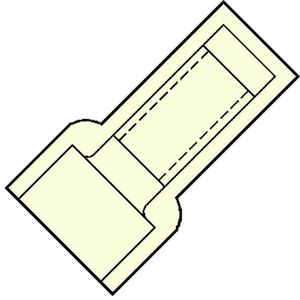 Kist a 50st. geisoleerde eindverbinder 6,10-10mm²