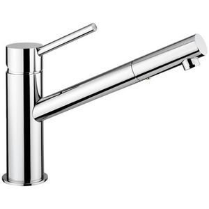 Wastafelmengkraan BIRILLO 1-hendel lange uitl spr 210mm chroom