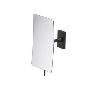 Scheerspiegel 3x vergrotend 132x212mm Mat zwart MIRROR