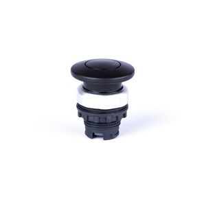 Knop paddestoel 40mm tijdelijk zwart