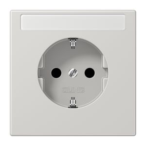 Wandcontactdoos lg besch.cont. & tekstvast LS990