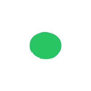 Lenzen vlak groen blanco VVE=10