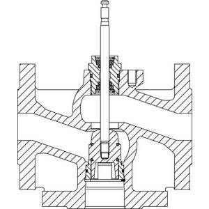 CV316 CG 3-weg DN 40 Kvs 20