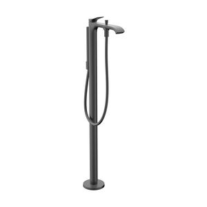Vrijstaande badmengkraan opbouw Vivenis Brushed Black Chrome
