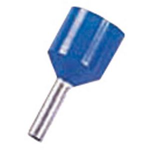Geisoleerd adereindh. extra br. 2,5mm² 12mm L vertind VVE=100