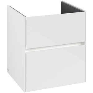 Wastafelonderkast Collaro 561x610x480mm Glossy White C142B0DH