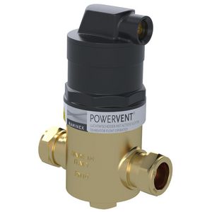 Luchtafscheider POWERVENT-INLINE-LT DN20 22mm knel max 6bar