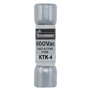 Zekering laagspanning 4A AC 600V 10x38mm UL CSA VVE=10