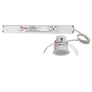 Aanwezigheidsmelder 360gr. IB wit IP20 DALI 9m 1Kanaal