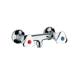 Douchemengkraan ETOILE hoh 150mm uitgang 3/4" chroom incl. S-koppelingen