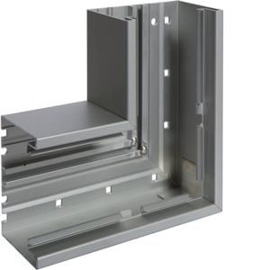 Vlakke hoek aluminium goot BRA 65x100mm natuurgeeloxeerd