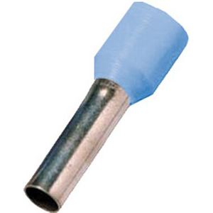 Geisoleerd adereindhuls 0,25mm² 6mm L vertind VVE=100