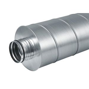 Geluiddemper LWF S 125 lengte 0,6 m