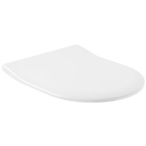 Architectura SlimSeat closetzitting wit scharn.RVS