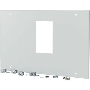 XE-XP frontplaat NZM4 ,4P of z. motorbed. vast B=425mm