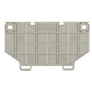 Afsluit- eindplaat (terminal) h:101.8mm b:3mm, VVE=20