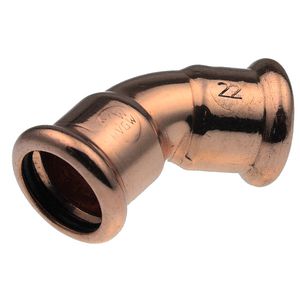 Bochtkoppeling 45° XPress CU 15x15mm 7041