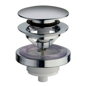 Wastafelafvoerplug Push Open UD850 1.1/4" chroom univ. Ø64mm / 5-60mm