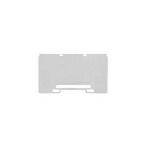 Afsluit- eindplaat grijs h:101.8mm b:2mm V-0, VVE=20