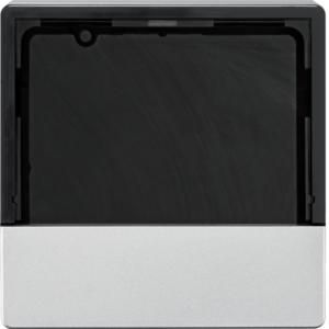 Afdekraam voor KNX therm. berker Q.1/Q.3/Q.7 alulook