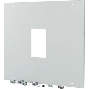 XE-XP frontplaat NZM4 ,3P of z. motorbed. vast B=600mm