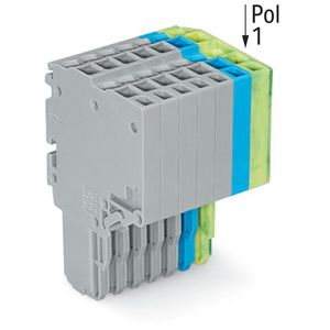 2-draads FE steker 1,5mm² 2020-207/000-038 VVE=25