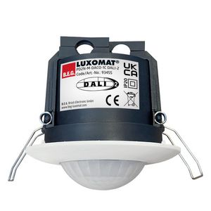 Aanwezigheidsmelder1C 360gr. IB wit IP20 DALI 10m 2Kanaal