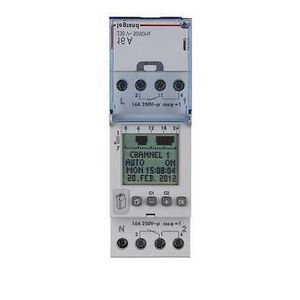 Tijdschakelklok AlphaRex D22 week/dag programma 230V