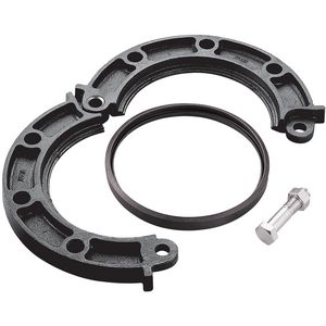 Adapter v. flensaansl. Shurjoint 7041 PN16 FFL 114,3mm zwart