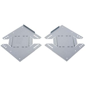 T-stuk verticaal vlak 120x60mm Sendzimir verzinkt