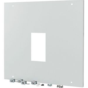 XE-XP frontplaat NZM4 ,4P of z. motorbed. vast B=600mm
