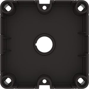 Onderbak 3640 zwart zonder deksel gerecycled kunststo VVE=50