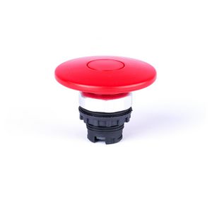 Knop paddestoel 60mm tijdelijk zonder print rood