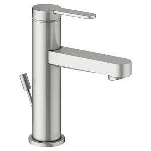 1-hendel wastafelmengkraan 100 trekst/afvoergarn/IXMO Flat/rond