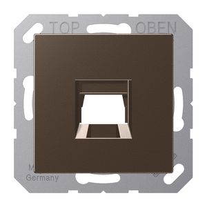 Afdekking A500 mokka voor mod.jack 1-voudig