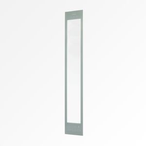 Glasplaat Deluxe organic grijs