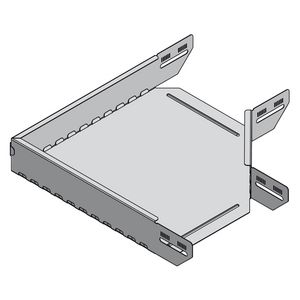 Hoekstuk vlak 100x60mm KG281 sendzimir verzinkt