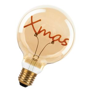 LED-lamp Silhouette Xmas G95 E27 DIM 2W 90lm 920 goud